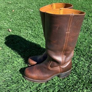 Frye Campus 14 in supple, espresso leather